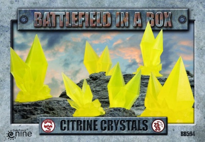 Citrine Crystals - Yellow